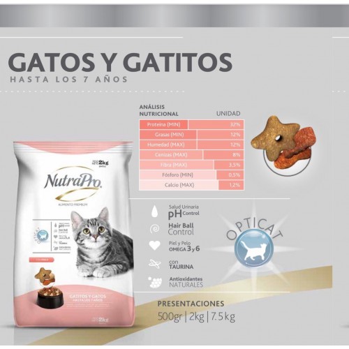 NUTRA PRO GATOS CACHORROS