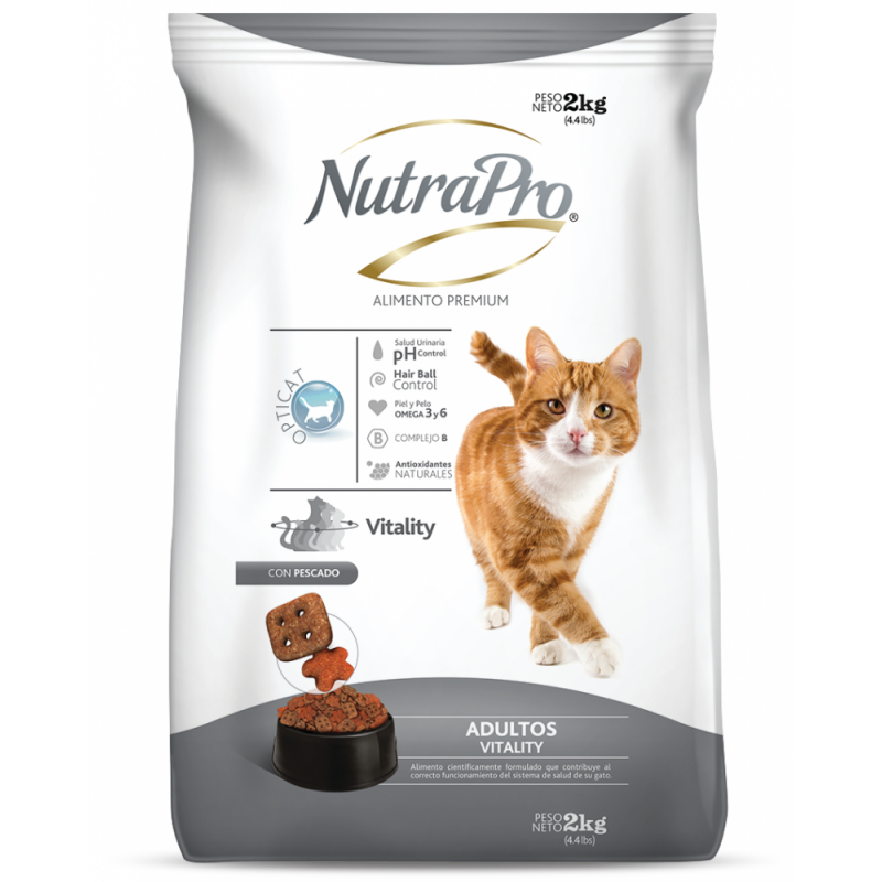 NUTRA PRO GATOS ADULTOS VITALITY