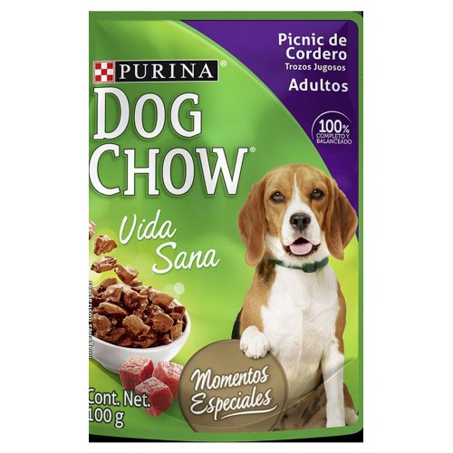 DOG CHOW PICNIC CORDERO TROZOS