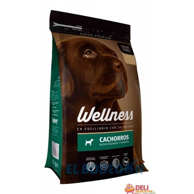 WELLNESS PUPPY DOG RMG GRAIN FREE