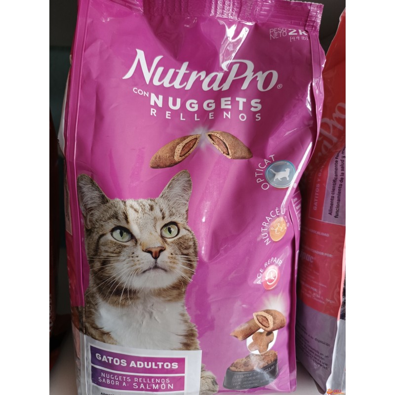 NUTRA PRO GATOS ADULTOS NUGGETS